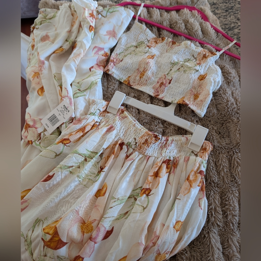 Floral Two-Piece Set